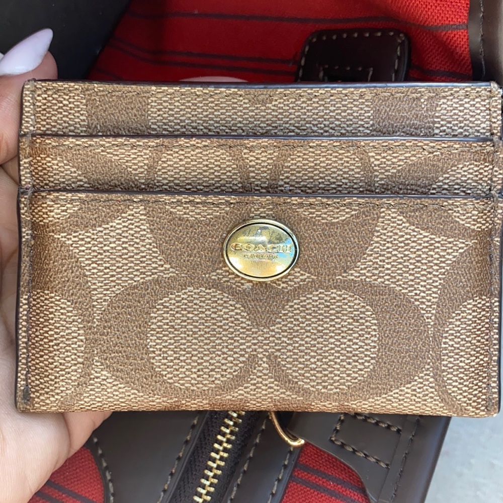 Card Holder Coach authentic ❤️